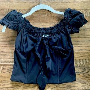 I.AM.GIA black tie top